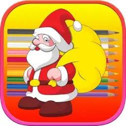 圣诞节图画书 - 免费儿童彩色页面